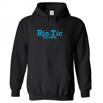 Ric-Tic Records Classic Unisex Kids and Adults Pullover Hoodie for Music Fans